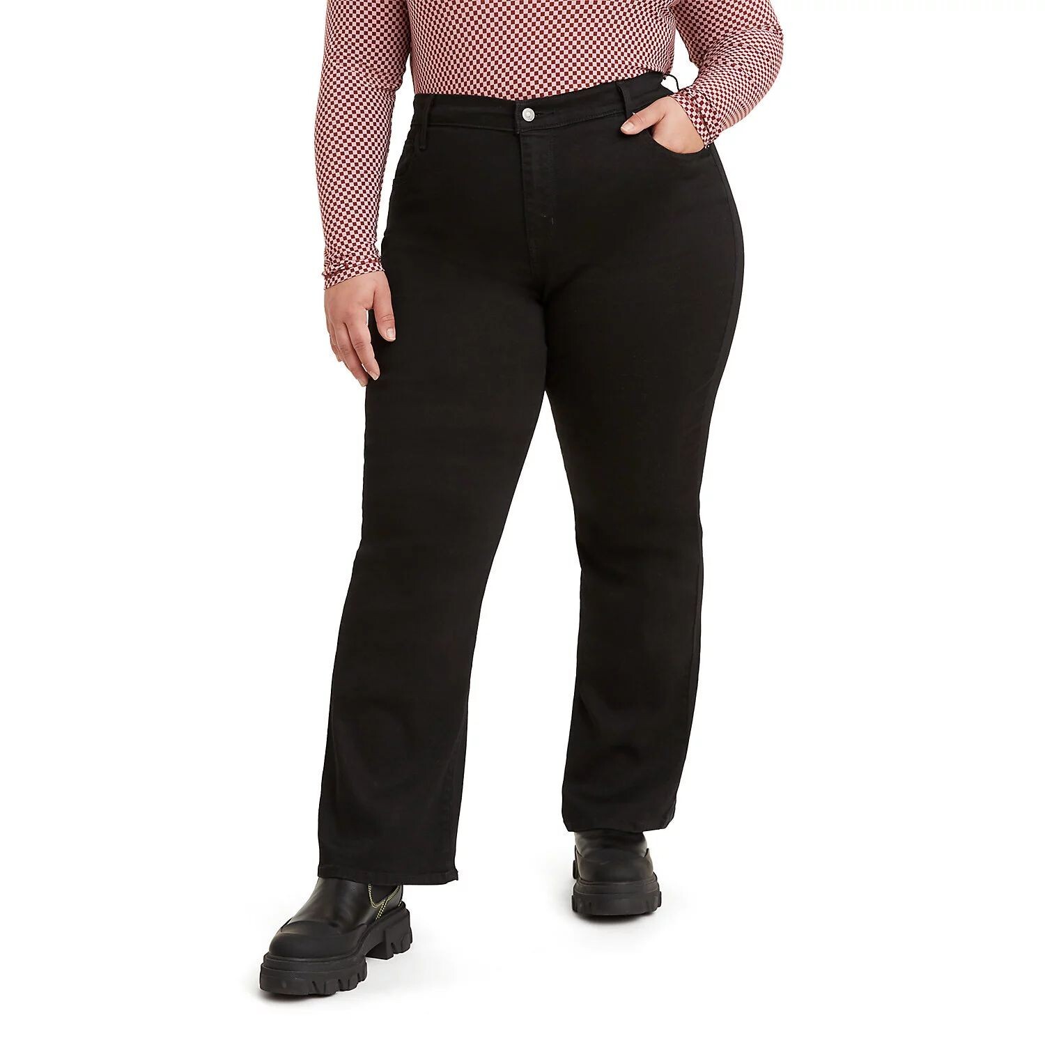Джинсы Levi's 725 больших размеров с высокой посадкой Bootcut Levi's — фото 4