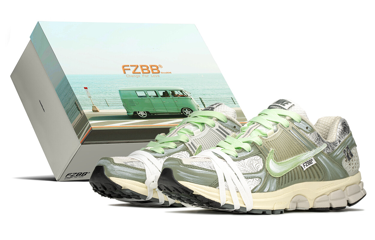 

Кроссовки Air Zoom Vomero 5 унисекс с низким верхом зеленые Nike