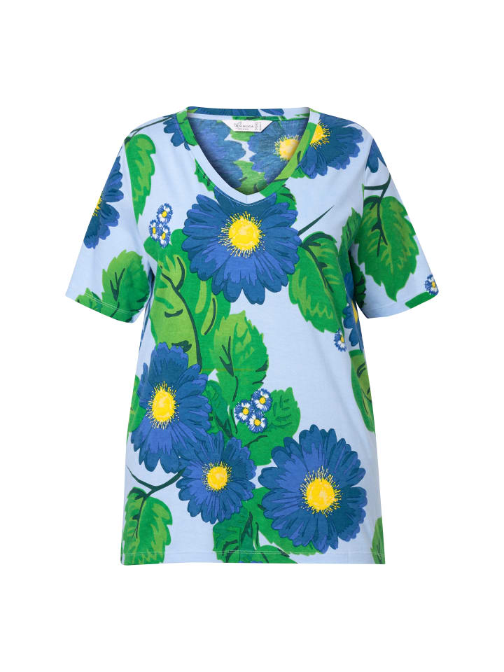 

Футболка MIAMODA, цвет quellenblau