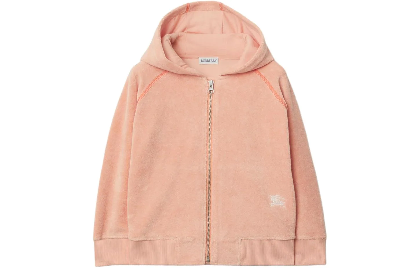 Детская куртка с капюшоном Burberry, Dark Coral