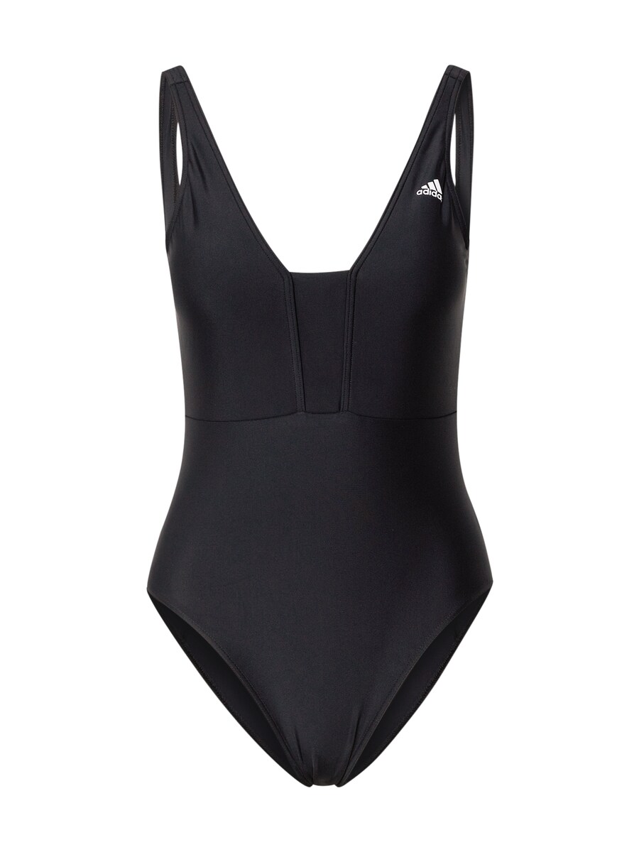 

Активный купальник без косточек ADIDAS SPORTSWEAR Iconisea 3-Stripes, черный