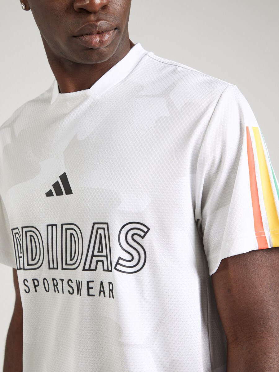Рубашка для выступлений ADIDAS SPORTSWEAR TIRO, белый — фото 3