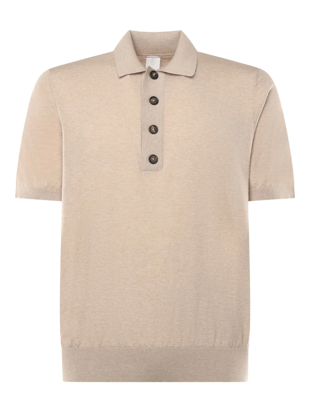 

Рубашка поло тонкой вязки Eleventy, нейтральный