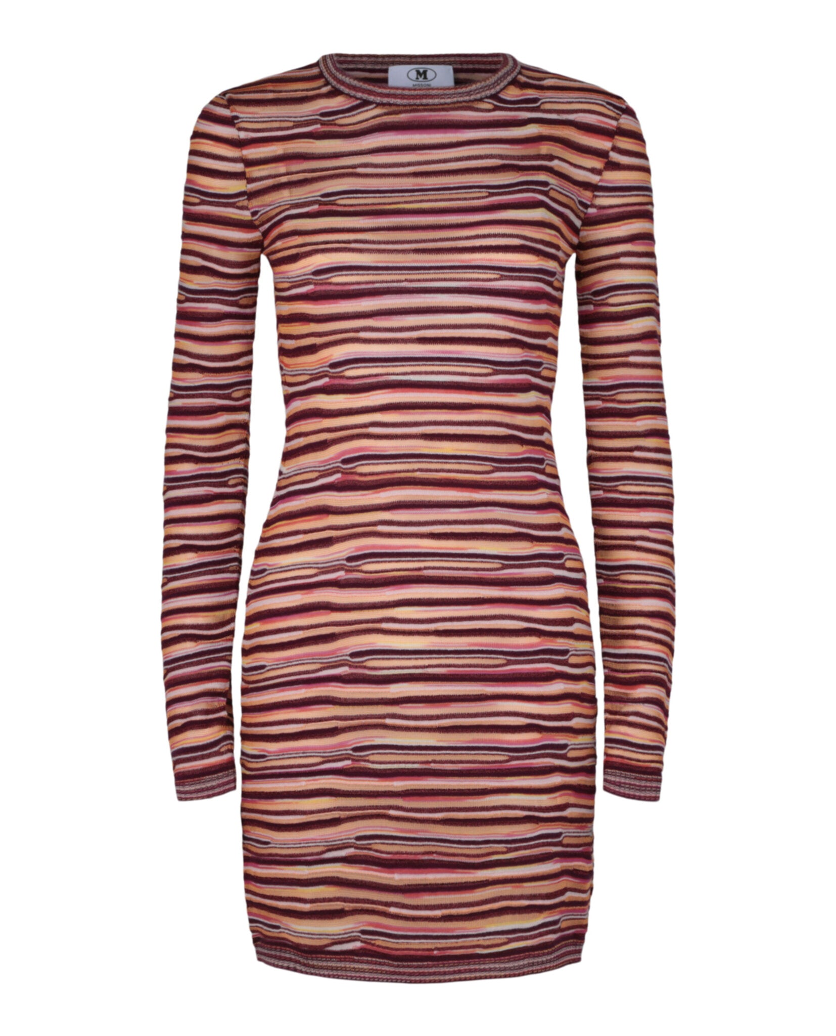

Волновое платье-мини M Missoni, мультиколор