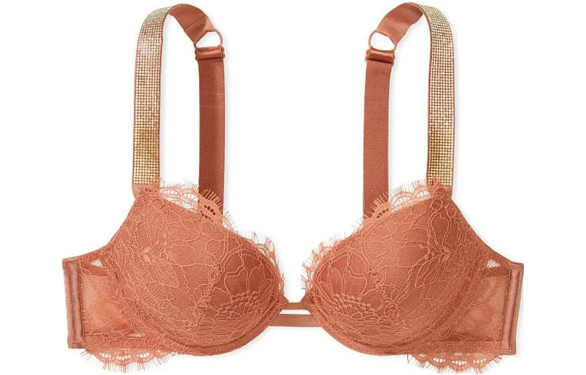 Victoria's Secret Бюстгальтер женский розово-коричневый