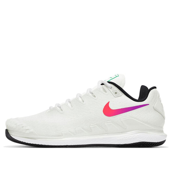 

Кроссовки court air zoom vapor x knit hc 'ombre swoosh' Nike, белый