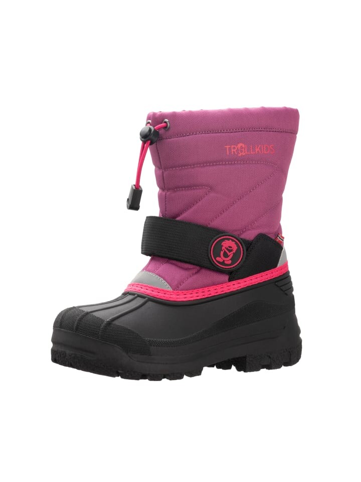 

Сапоги Trollkids Winters Telemark PRO, цвет plum