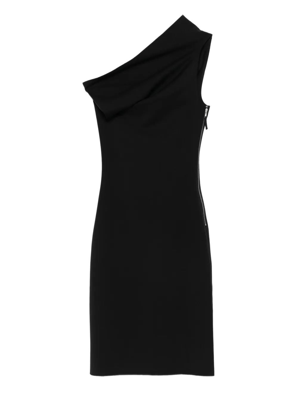 

Платье мини на одно плечо Rick Owens, черный