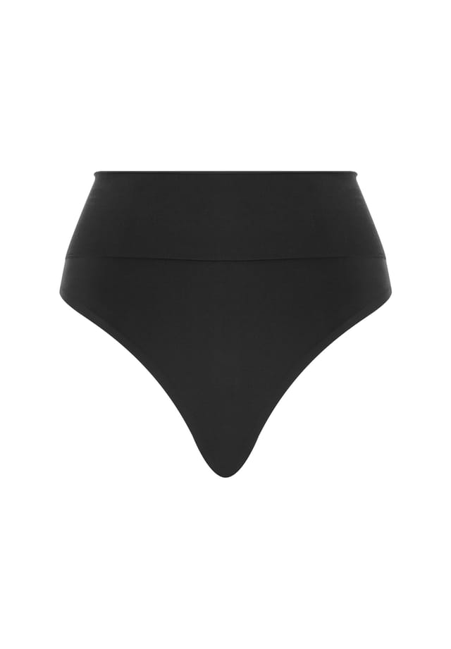 

Трусики-Танга с высокой талией Wolford, черный
