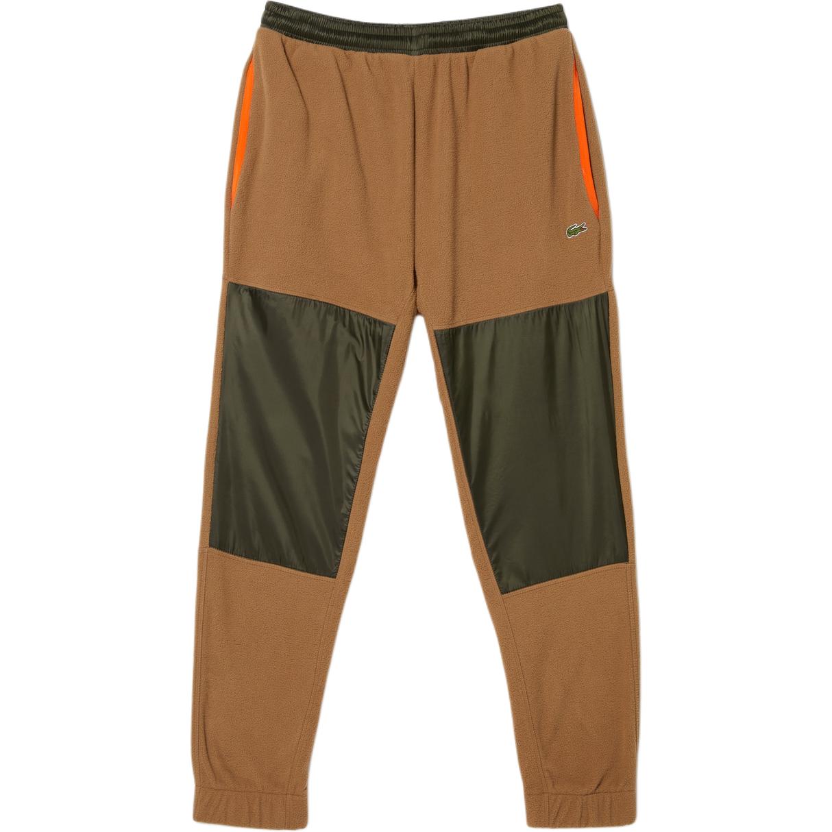 

LACOSTE Вязаные спортивные штаны мужские коричневые