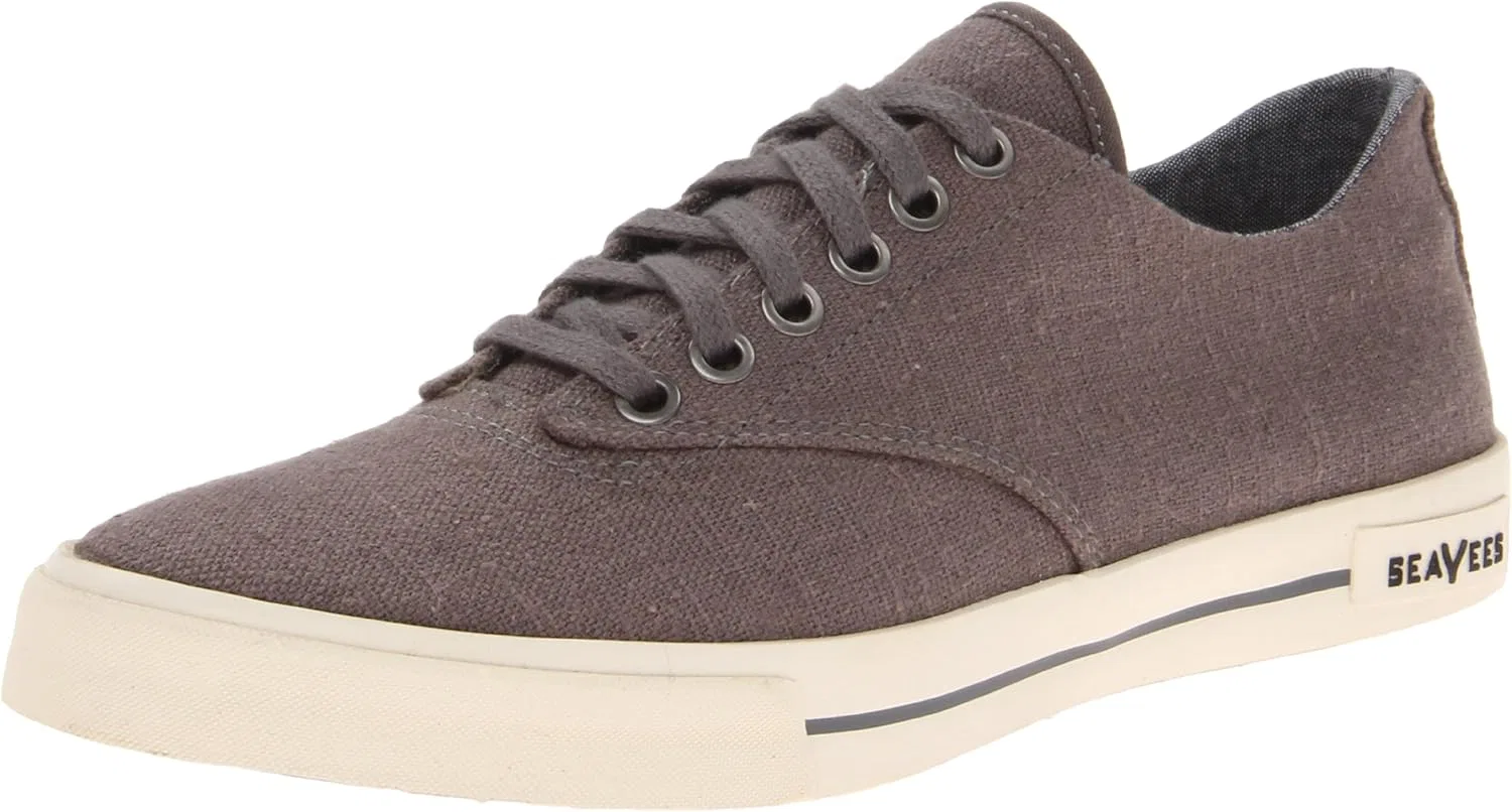 Seavees Hermosa Plim, мужские низкие кроссовки, Tin Grey Vintage Wash Linen