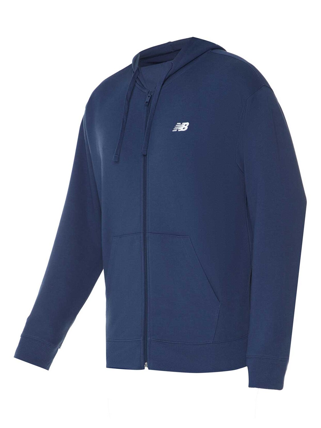 

Толстовка New Balance JACKET STACKED LOGO FZ HOODIE, синий