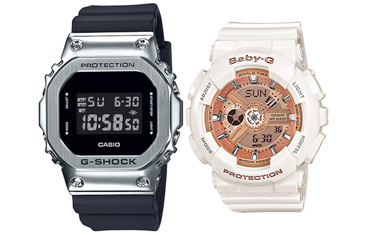 

CASIO Часы унисекс парные Table Series Black Watch