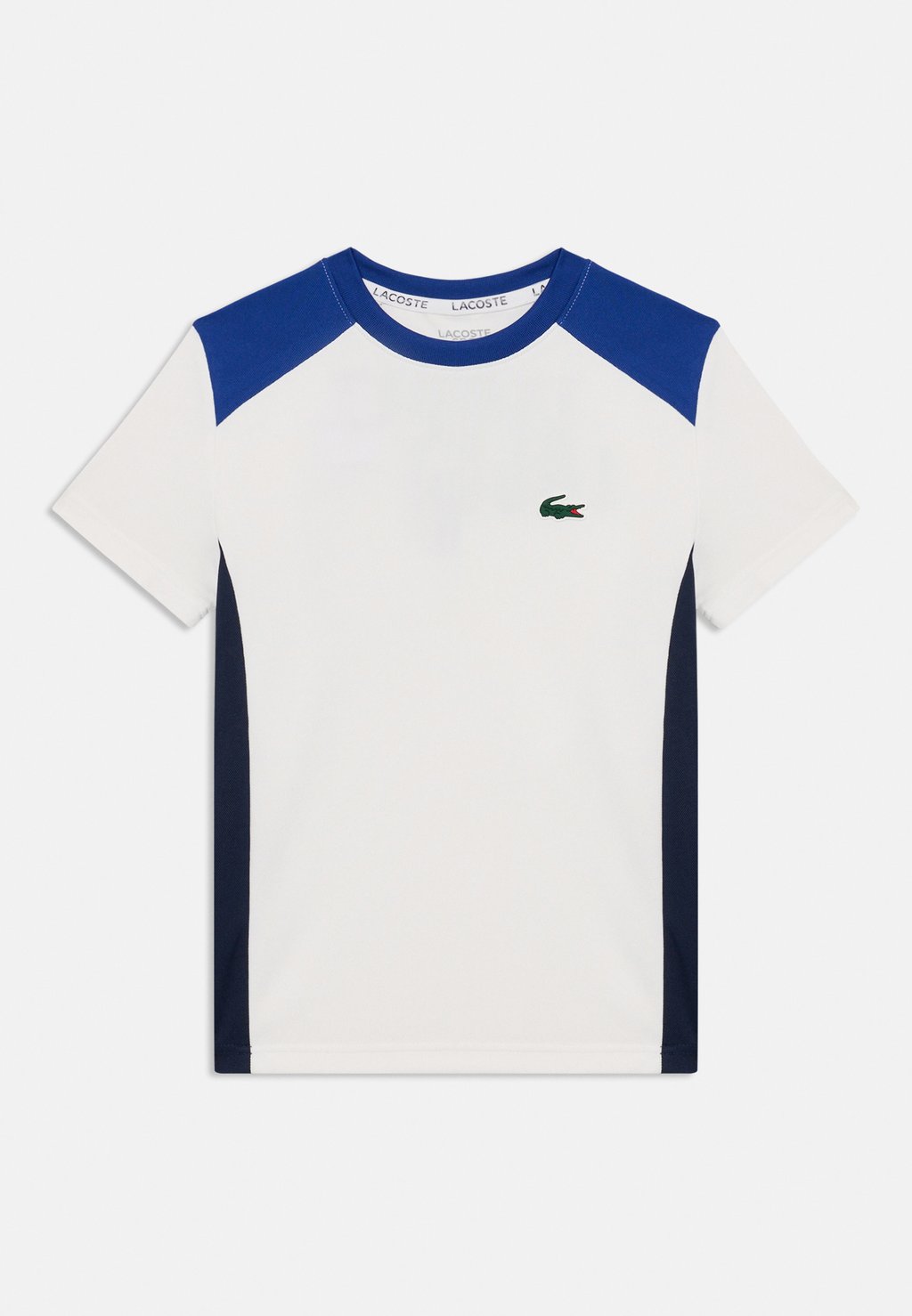 

Футболка с принтом TENNIS PERFORMANCE RUN RESISTANT ULTRA DRY UNISEX Lacoste, белый