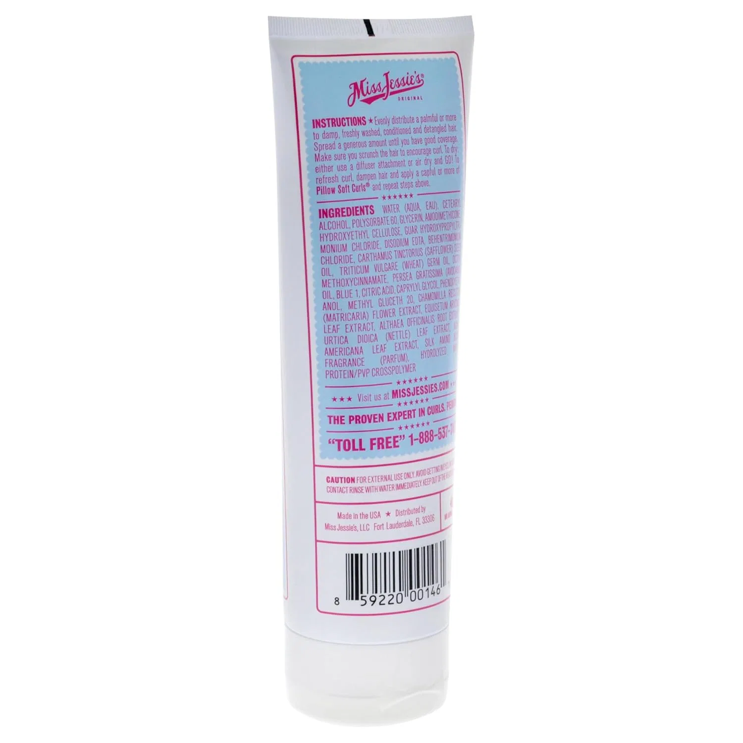 Лосьон для укладки Miss Jessie's A Super Soft Styling Lotion Pillow Curls, 8.5 OZ Miss Jessie'S — фото 3