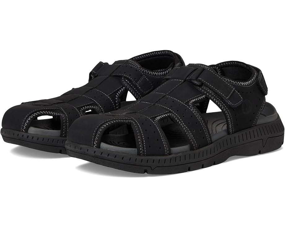 

Сандалии Nunn Bush Lauguna Closed Toe Fisherman Sport River Lightweight Sandals, черный