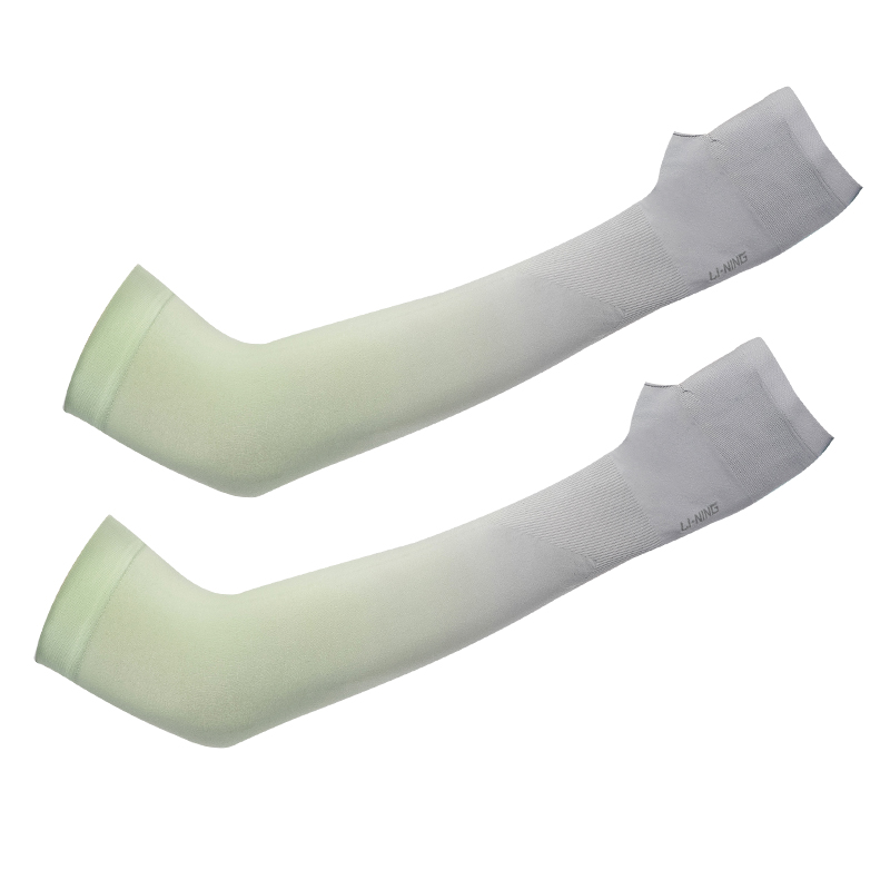 

Термомаски LiNing, ветро- и пылезащитные, из ледяного шелка, унисекс., 1 pair of серый зеленый sleeves