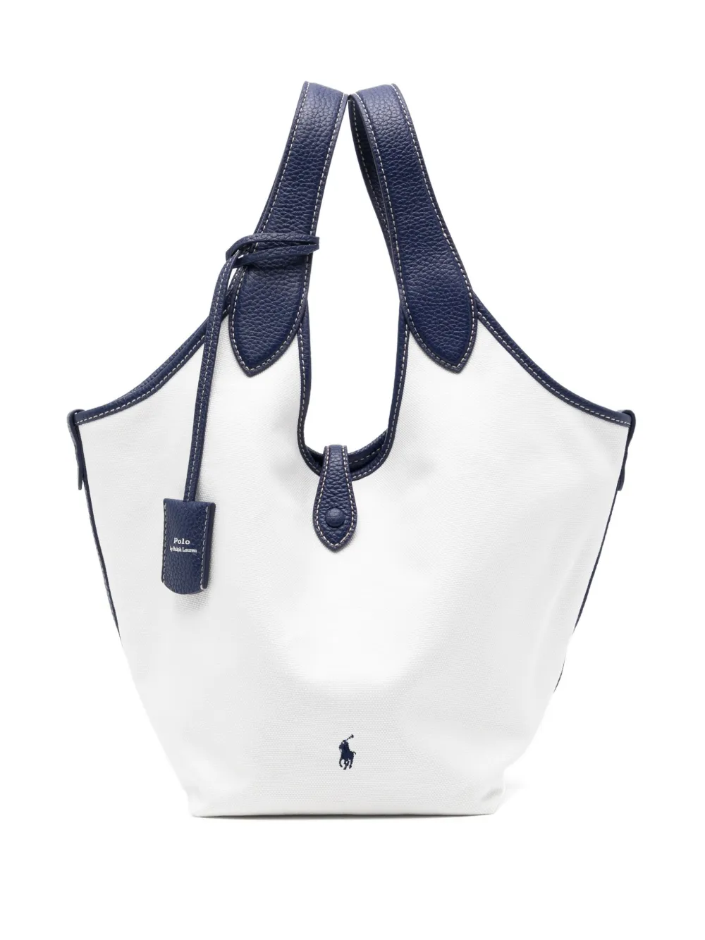 

Большая холщовая сумка Polo Play POLO RALPH LAUREN, белый
