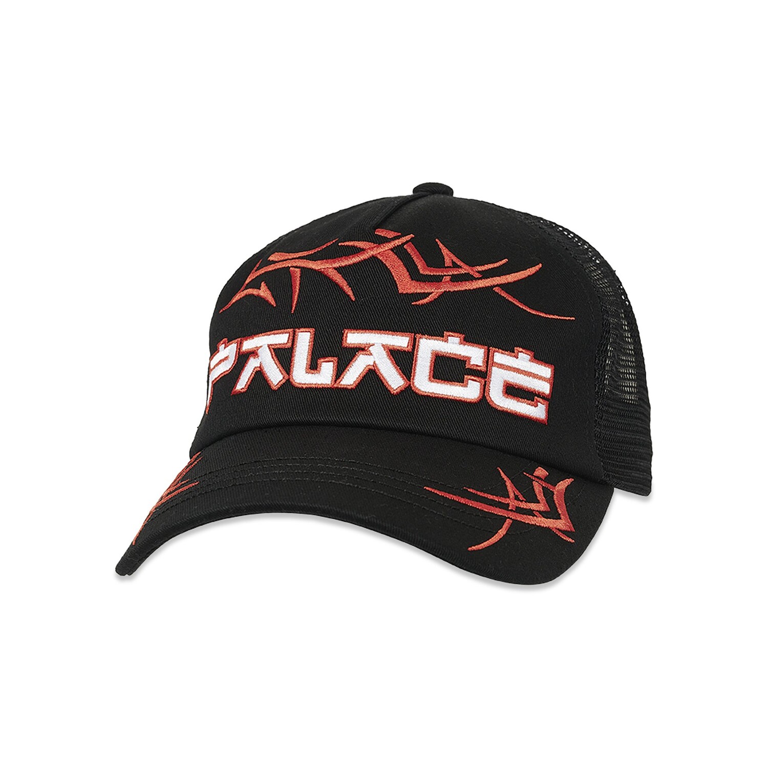 

Кепка Palace Tribal Trucker, черная