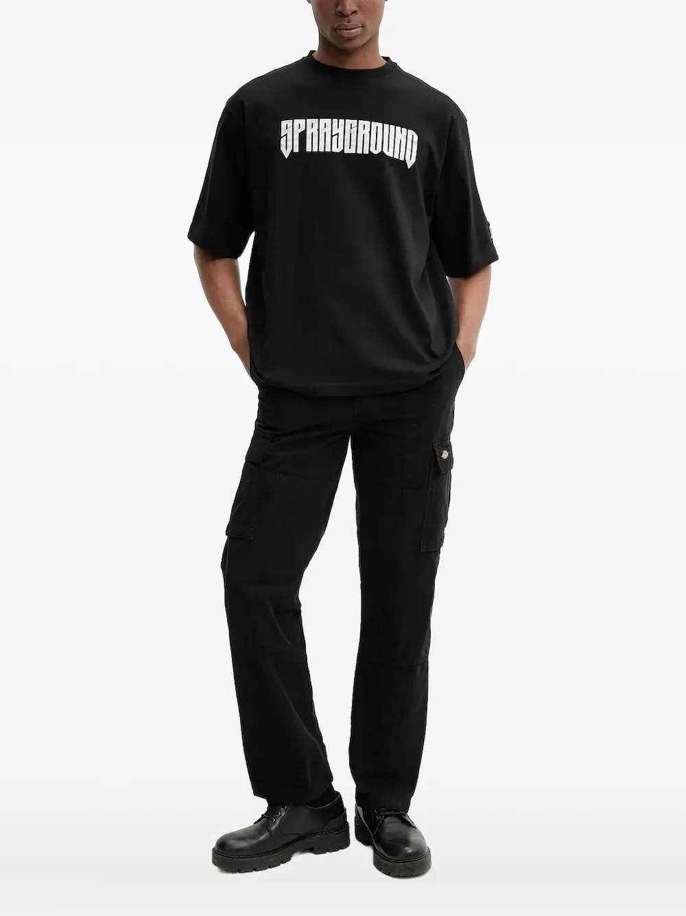 

Футболка с принтом тигра Sprayground, черный