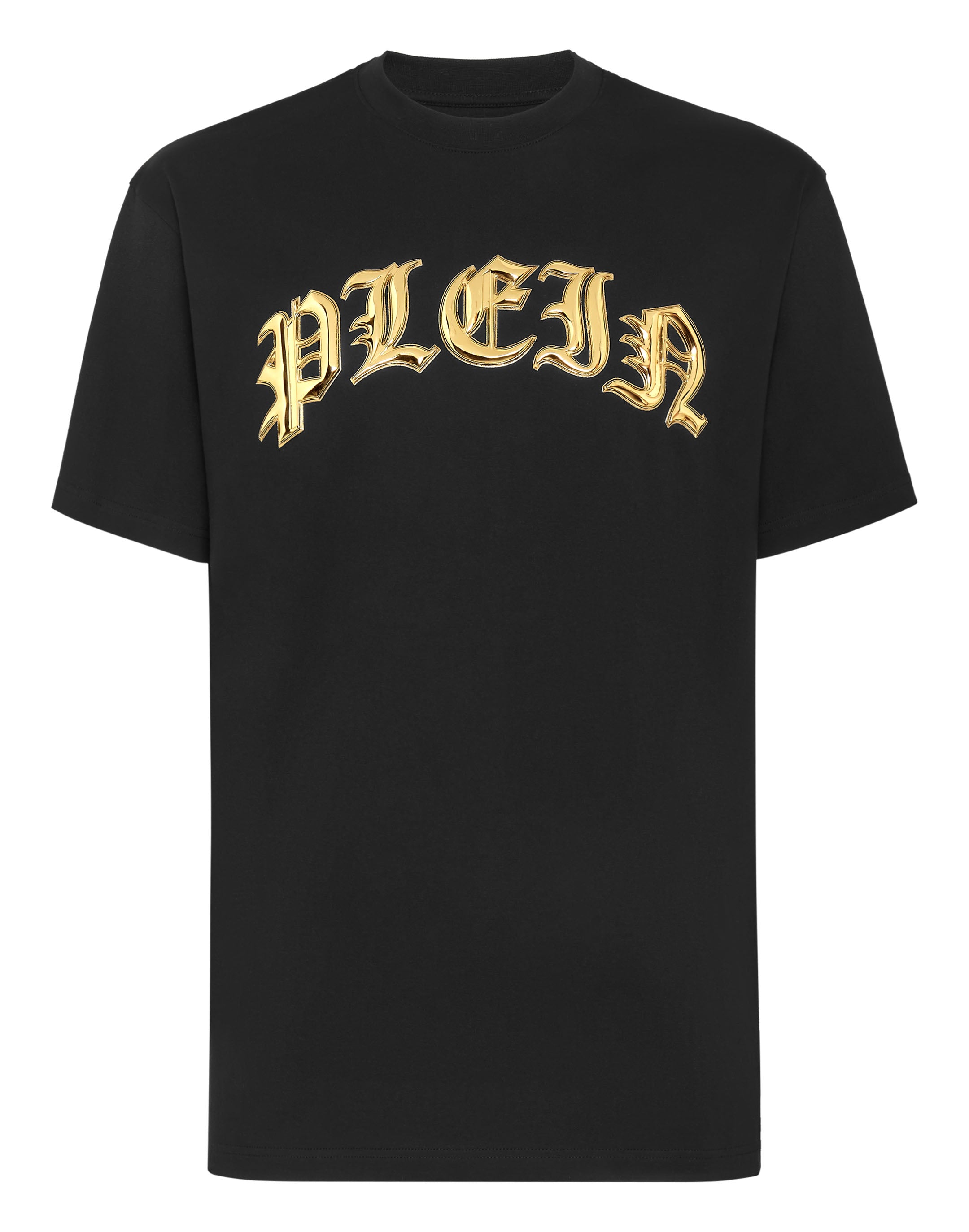 

Футболка с круглым вырезом SS Gothic Plein Philipp Plein, цвет Black / Gold