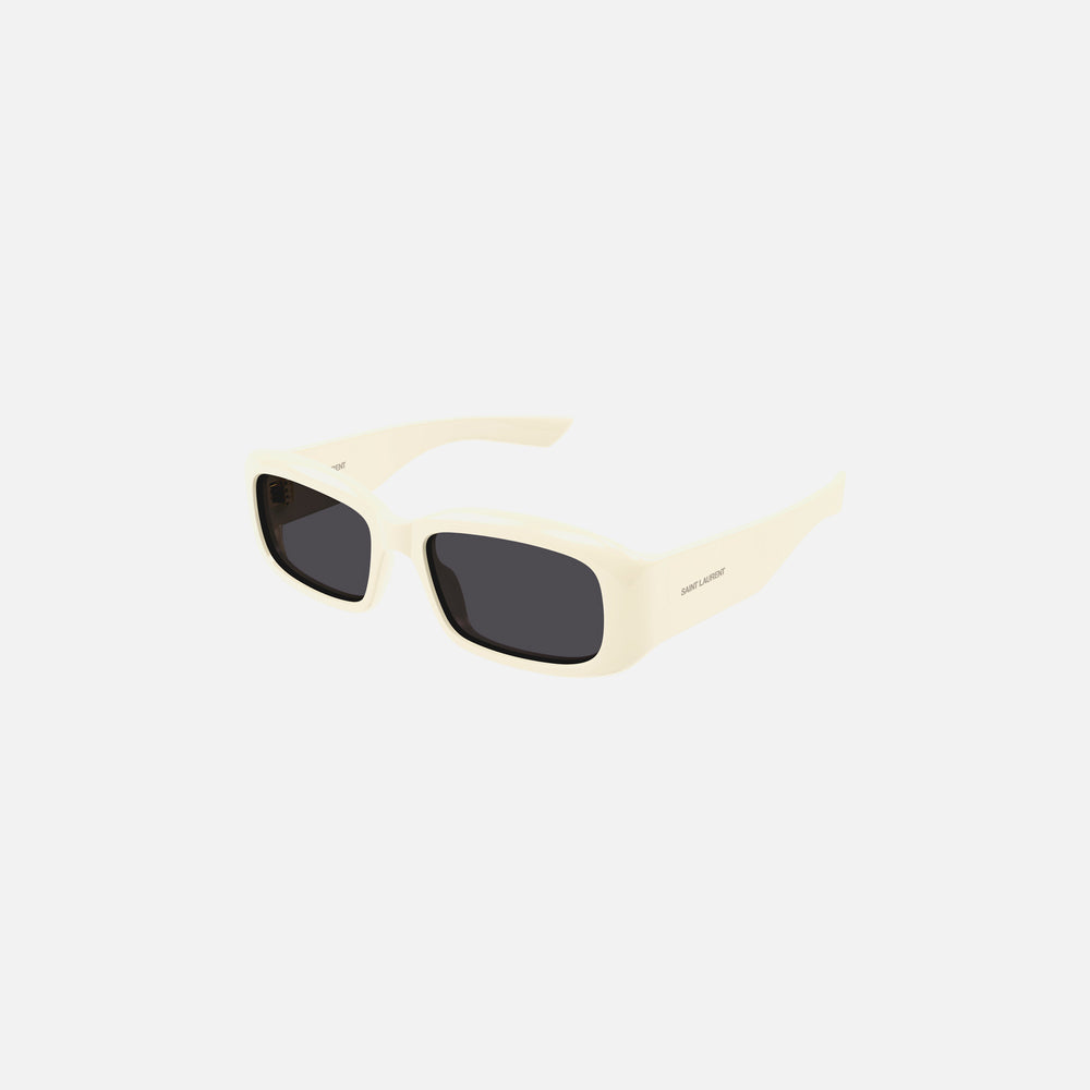 

Солнцезащитные очки Saint Laurent Rectangle Sunglasses, белый
