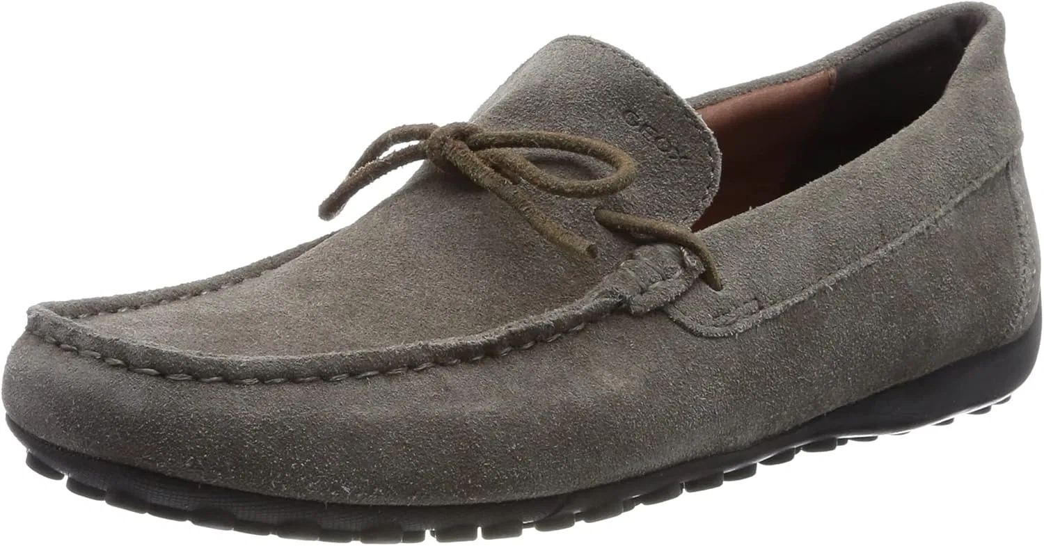 Мокасины Geox Boys Uomo Snake Mocassino, Dove Grey