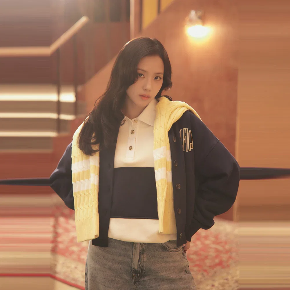 Женский свитшот Gold Button Rugby цвета айвори от Tommy Hilfiger Women — фото 2