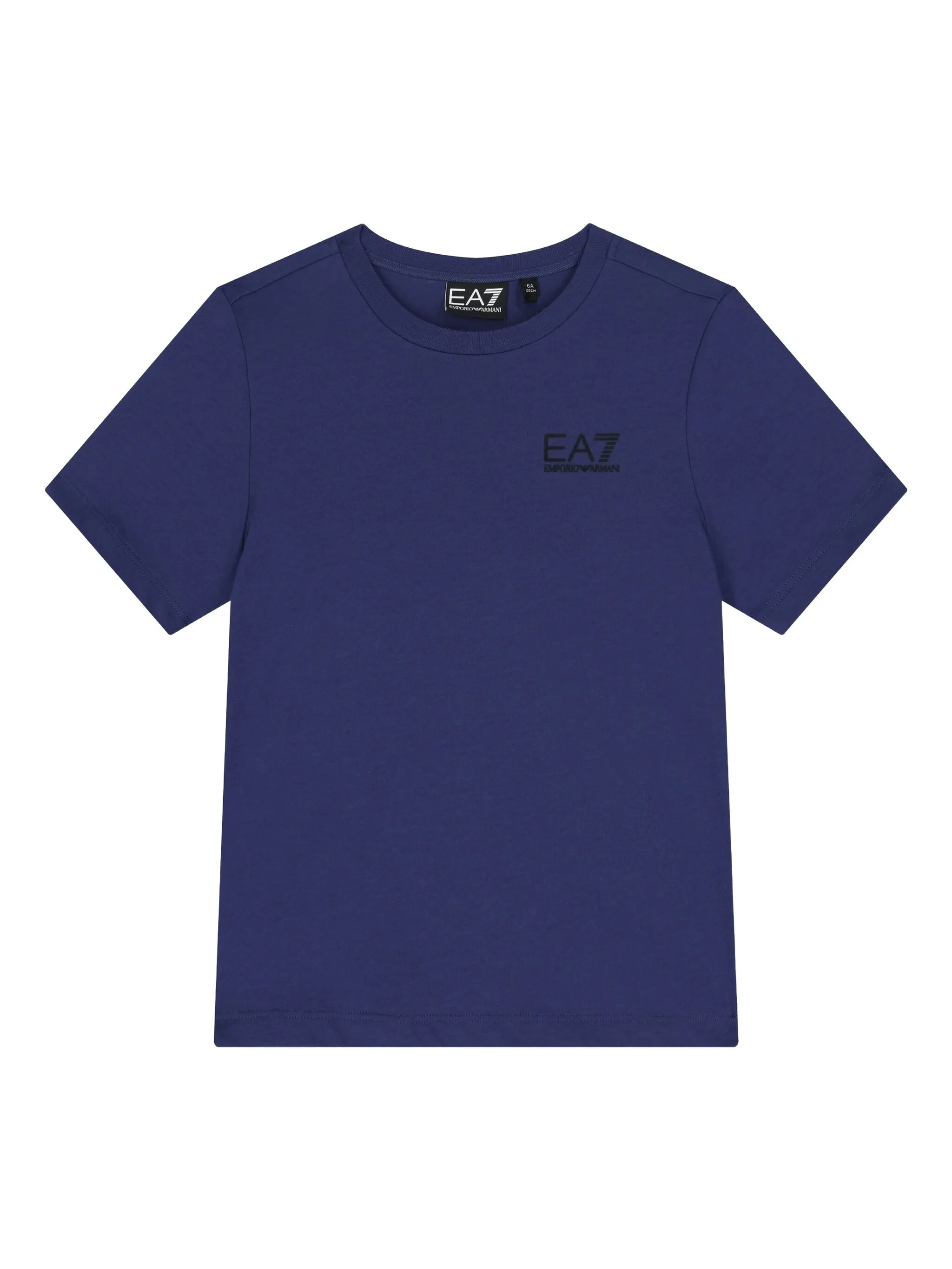 

Футболка с логотипом Emporio Armani Kids, синий