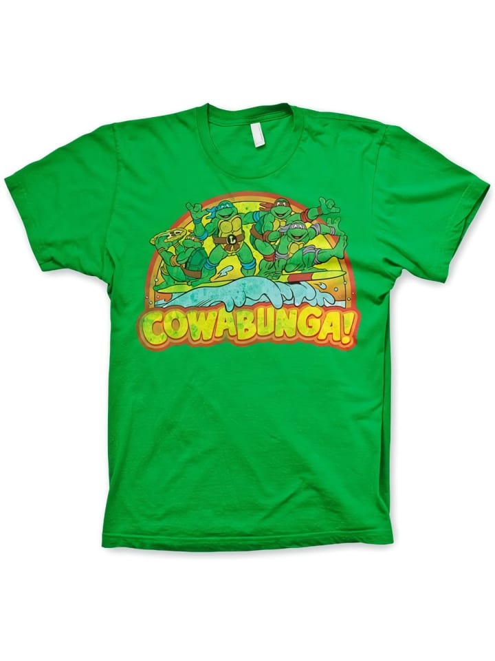 

Футболка зеленого цвета Teenage Mutant Ninja Turtles, Зеленый, Футболка зеленого цвета Teenage Mutant Ninja Turtles