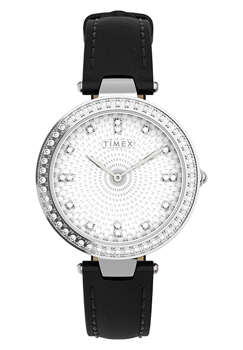 

Часы ADORN WITH CRYSTALS Timex, цвет Black