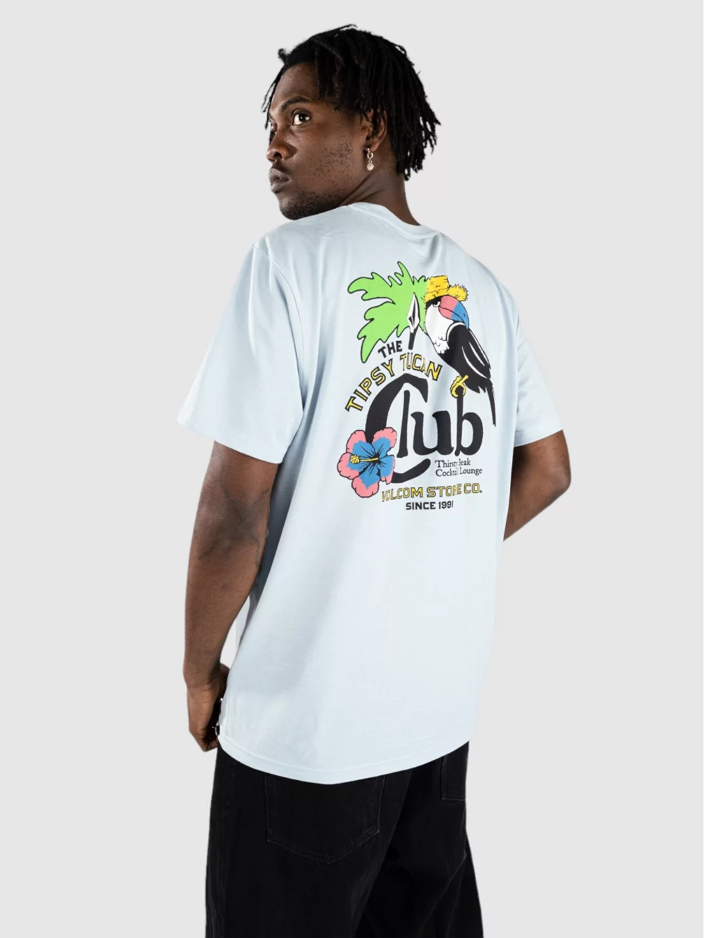 

Футболка Tispy Tucan Hth Volcom, синий
