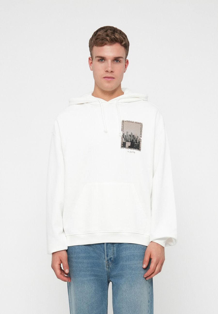 

Толстовка Tommy Jeans PHOTO CITY HOOD, Ecru/Off-White