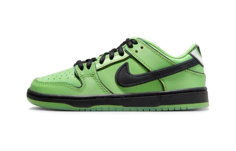 

Детские кроссовки для скейтбординга Nike Dunk SB BP, Зеленый/Черный