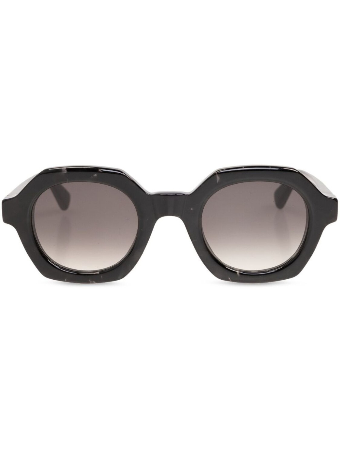 

Mykita солнцезащитные очки Teshi в геометричной оправе, черный