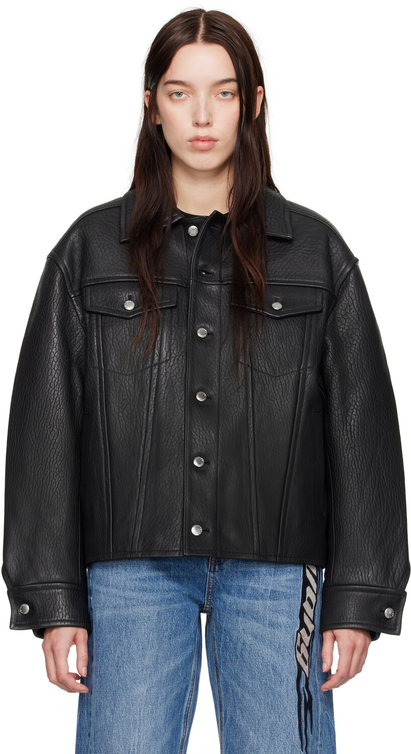 

Куртка из овчины для дальнобойщика Alexander Wang