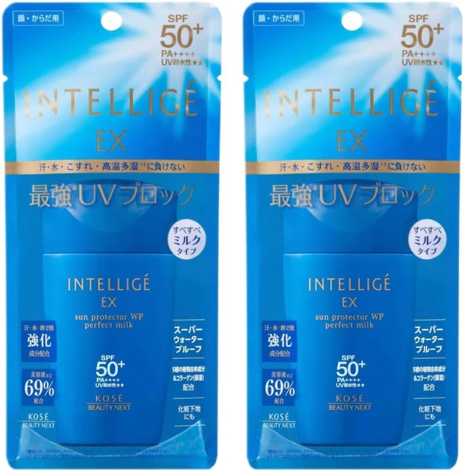 Солнцезащитное молочко Anterige EX Sun Protector WP Perfect Milk, 2 шт