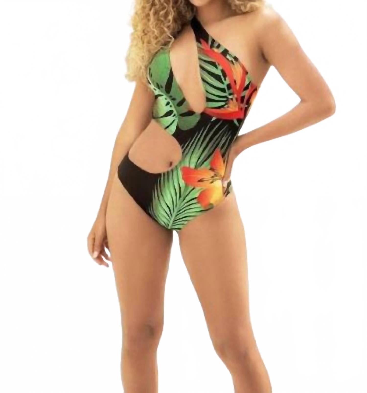 

Купальник Jane One Piece с цветочным принтом Bali Flower Mapale, Bali Flower