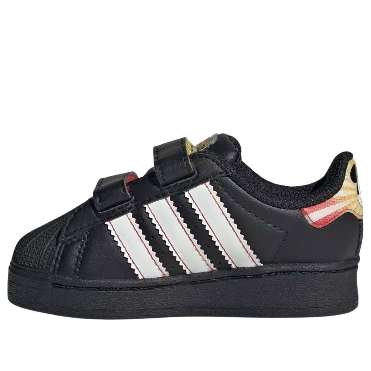 (TD) Adidas Disney Superstar LED Light 'Black White'