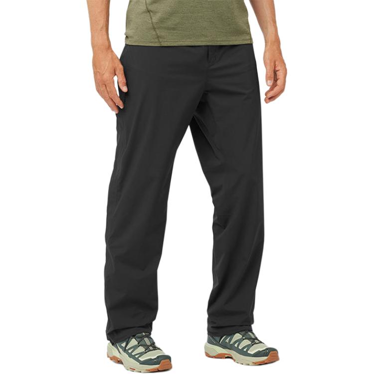 

OUTERPATH 2.5L WP PANTS M Повседневные брюки мужские Pitch Black SALOMON