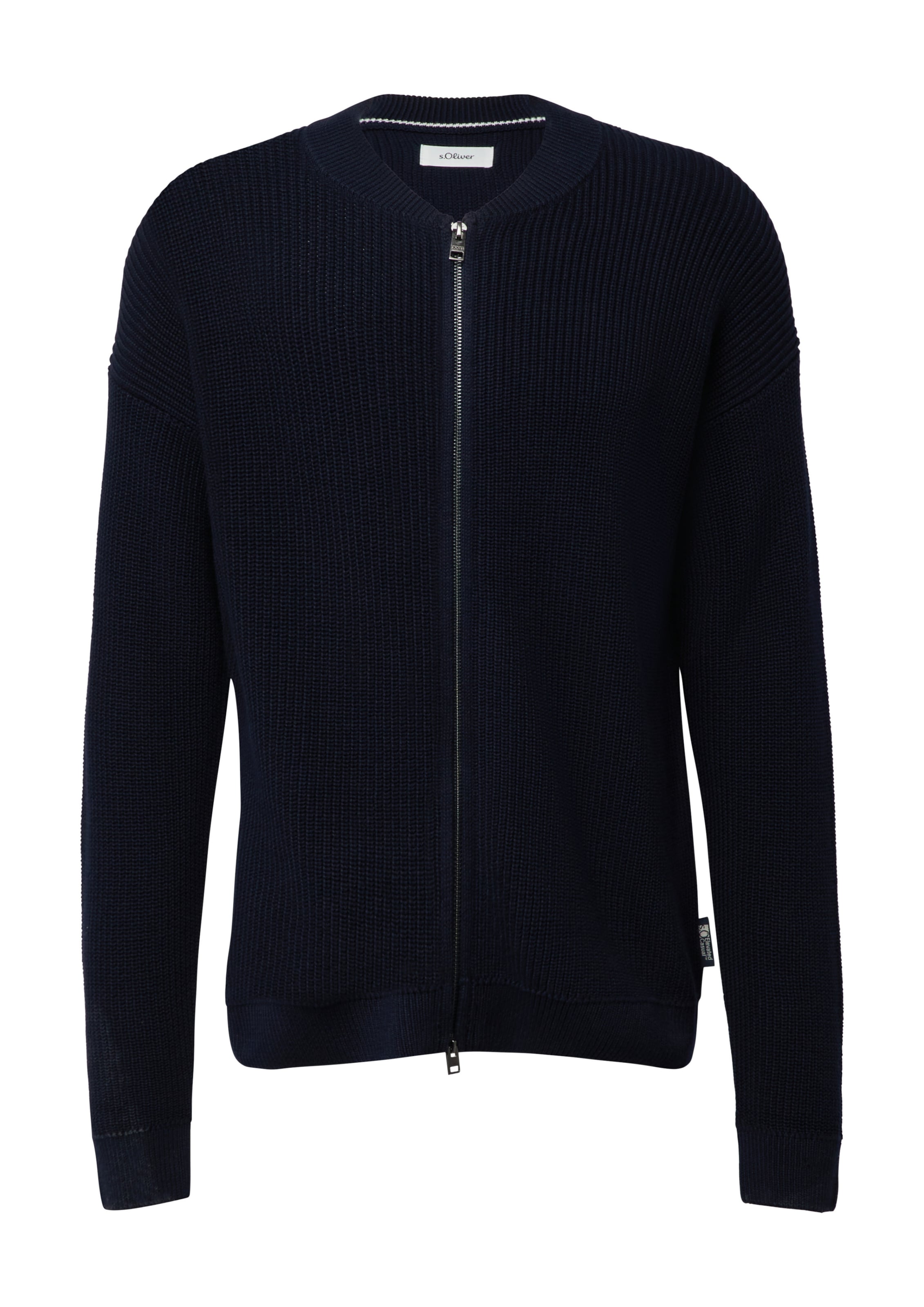 

s.Oliver Вязаный кардиган в цвете navy