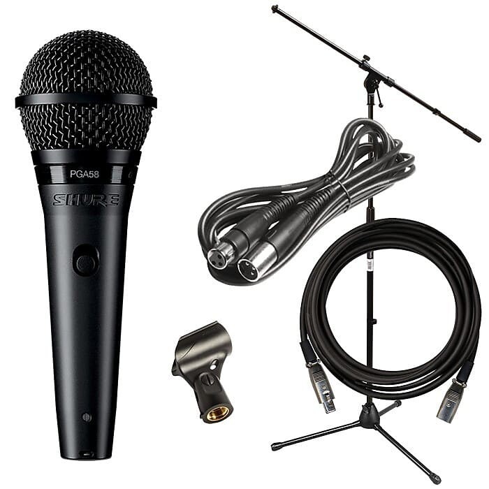 

Кардиоидный динамический вокальный микрофон Shure PGA58-XLR
