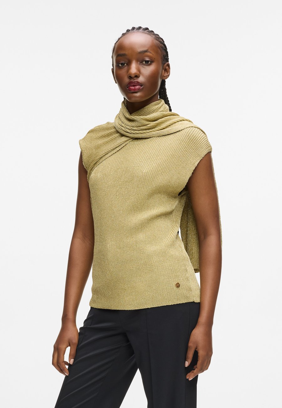 

Футболка KARL LAGERFELD Basic T-shirt, Light Gold-Coloured Light Green/Gold-Coloured, Зеленый, Футболка KARL LAGERFELD Basic T-shirt, Light Gold-Coloured Light Green/Gold-Coloured