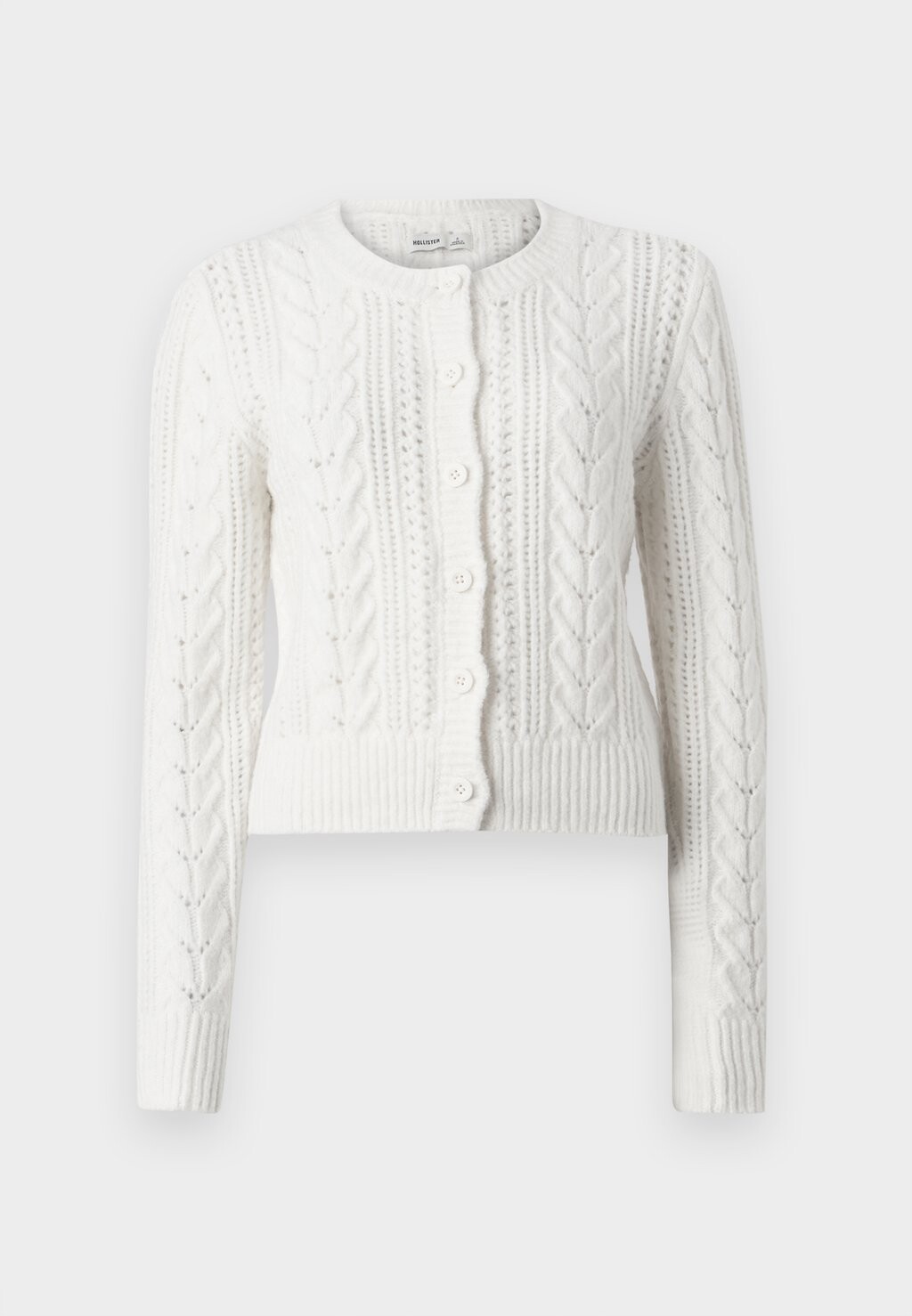 

Кардиган COZY CREW CARDI Hollister Co., молочный