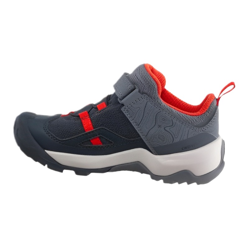 

DECATHLON Детские кроссовки с нескользящей подошвой, цвет черный, красный