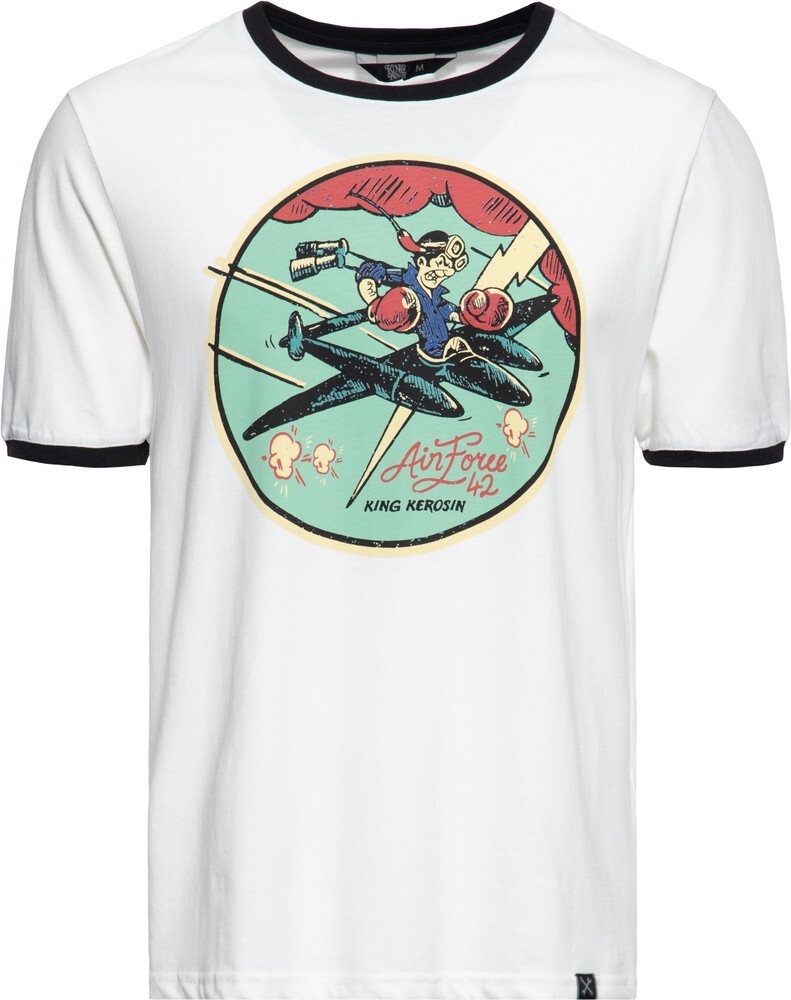 

Футболка King Kerosin Airforce 42, белый