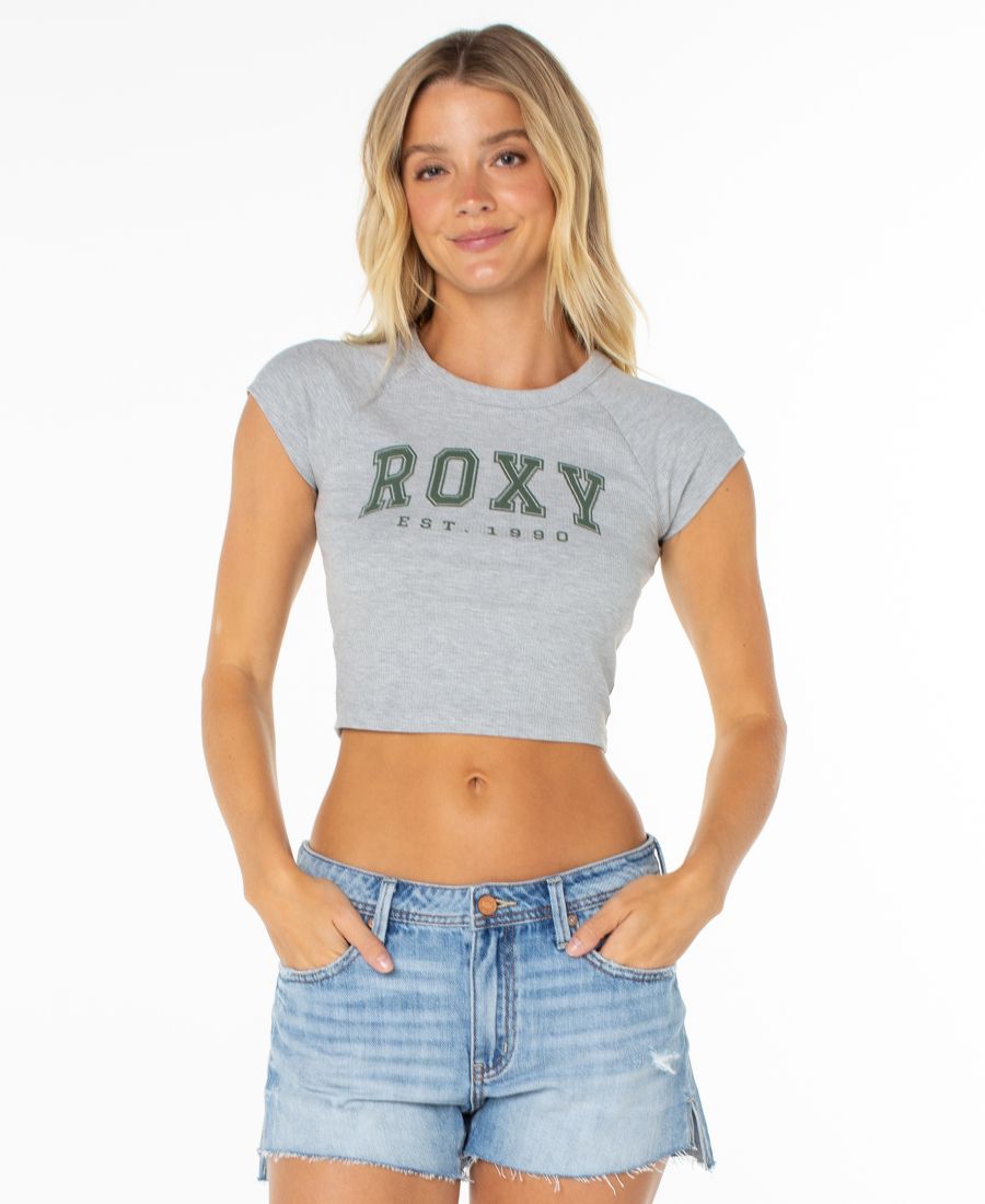 

Футболка с коротким рукавом Women's Academy CRBT Roxy, Heather gray