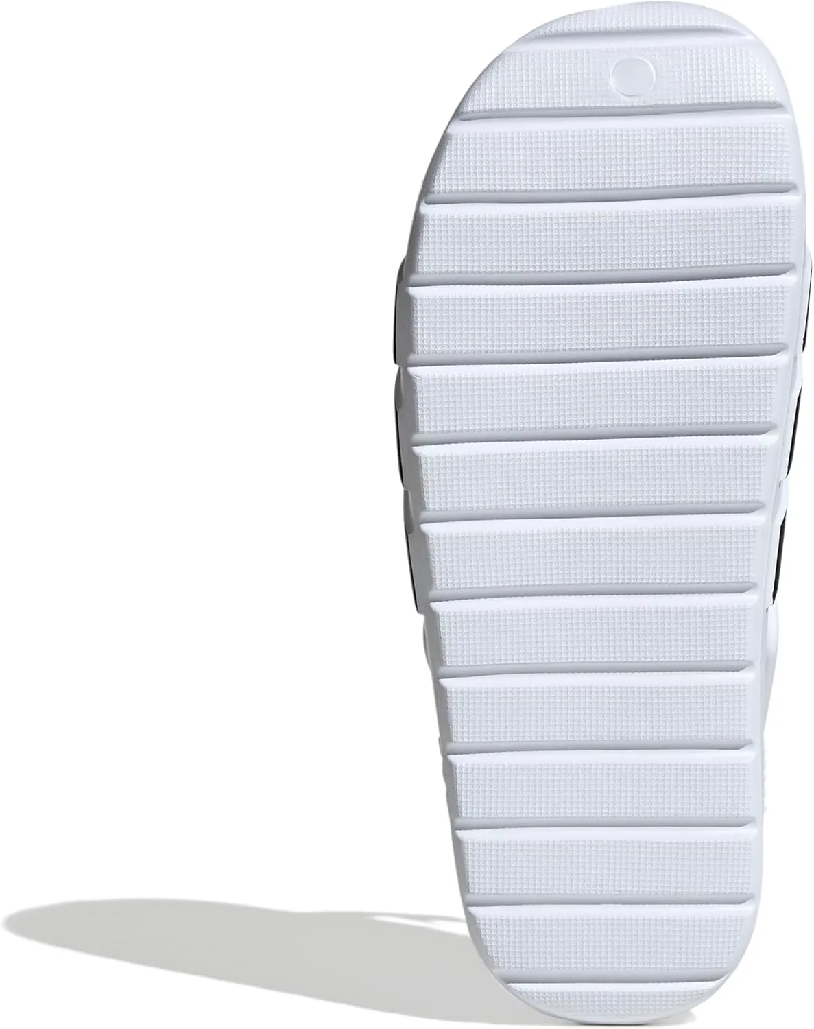 Унисекс сабо Adidas Adilette 2.0, белый/черный/металлик — фото 3