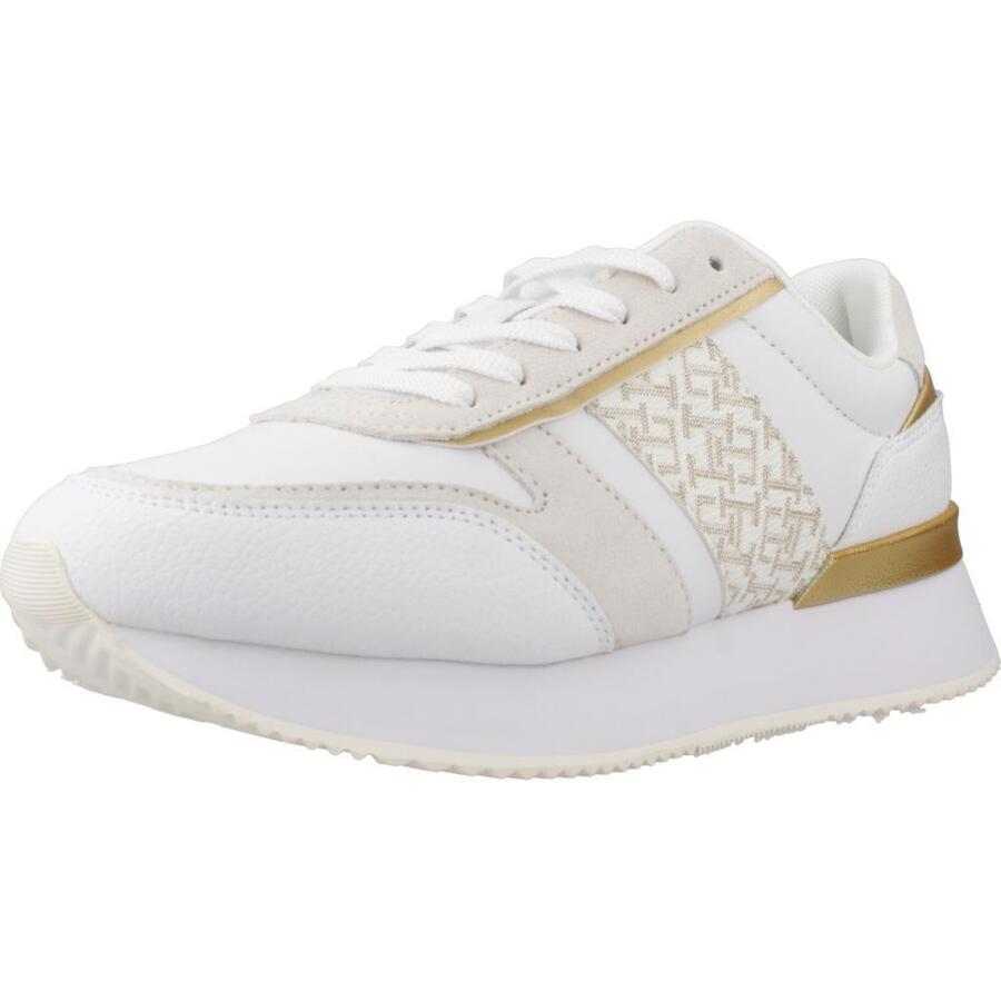 Кроссовки Tommy Hilfiger модель Lux Monogram Runner цвет белый