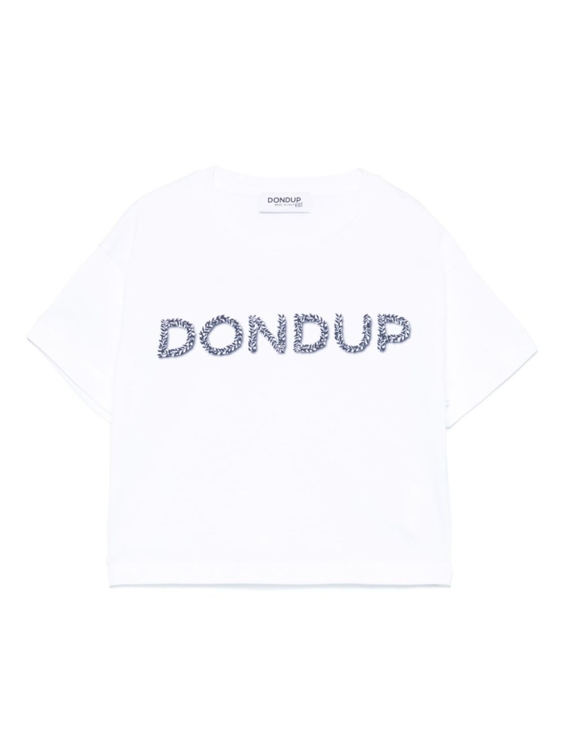 

DONDUP KIDS футболка с логотипом, белый